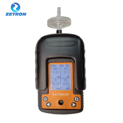 MS104K-M 4 In 1 Portable Gas Analyser O2 H2S CO Combustible Gas/LEL Multi Gas Detector