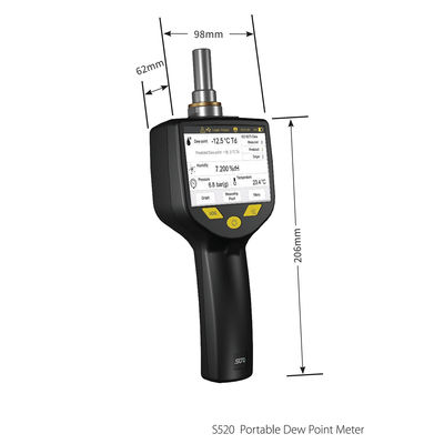 SUTO S520 Portable Dew Point Meter For Compressed Air And Gases