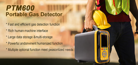 PTM600 AQI Portable Gas Monitor Gas Detection Continuous Air Quality Detection