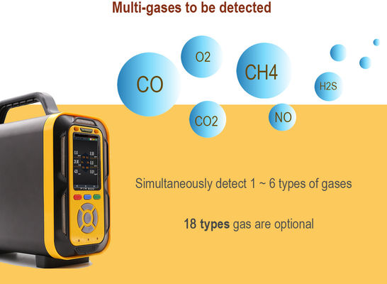 PTM600 AQI Portable Gas Monitor Gas Detection Continuous Air Quality Detection