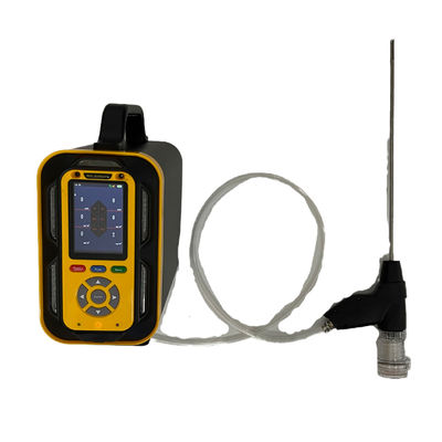 Zetron PTM600 FG Portable Stack Flue Gas Emission Analyzer For CO NO NO2 SO2 H2S CxHy CO2