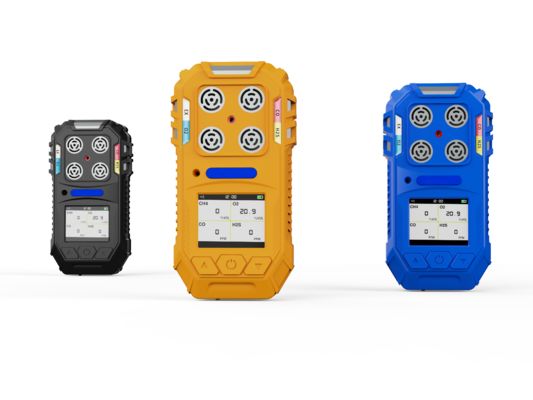 MS104K 4 In 1 Gas Detector For Real Time Detection Of Oxygen Carbon Monoxide Hydrogen Sulfide LEL