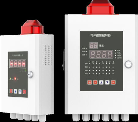 Combustible Toxic Gas Alarm Controller 1000m Signal Transmission Distance