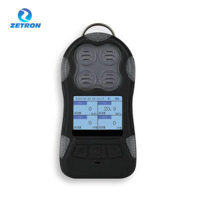 Zetron K-40 Diffusion Type Gas Leak Tester H2S O2 EX CO Concentration Alarm