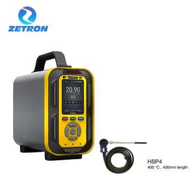 Zetron PTM600 FG Portable Stack Flue Gas Emission Analyzer For CO NO NO2 SO2 H2S CxHy CO2