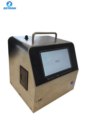 Zetron B110 Laser Particle Counter Size Range 0.1 Micro Meter 28.3L/M Flow For AR Glass & Semiconductor Chip Manufacturi