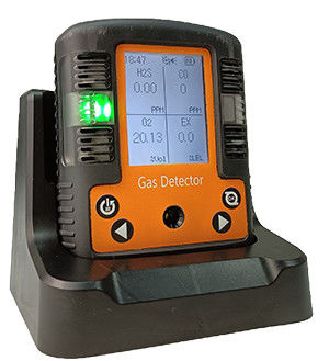 Zetron Ms104K-M Diffusuion Type 4 In 1 Gas Detector Co O2 H2s Lel