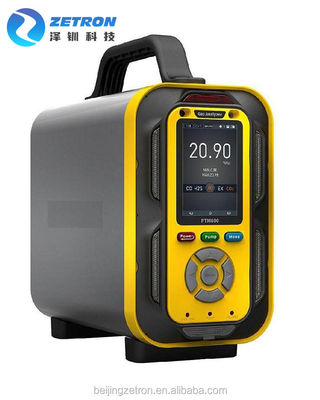 Six In One Portable Biogas Analyzer for Gas Station Built in mini printer
