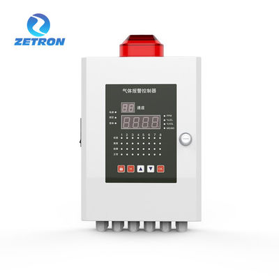 Sixteen Channel Combustible Gas Detection Controller With 8 Relays Output